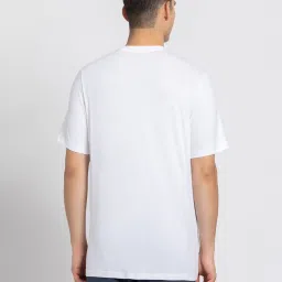adidas White Regular Fit Tiro Emblem Sports T-Shirt image 2