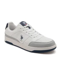 U.S. Polo Assn. Men's SIMON Light Grey Sneakers image 2