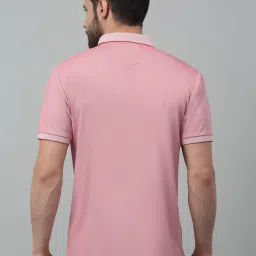 Cantabil Pink Regular Fit Polo T-Shirt image 2