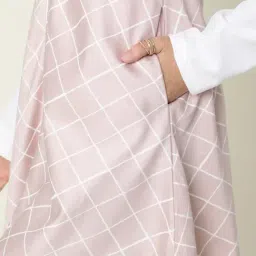 RAREISM Pink Blended Checked Dress image 5