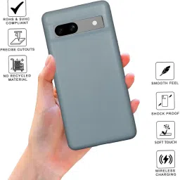 Sprig Back Cover for GOOGLE PIXEL 7A 5G (Blue) image 2
