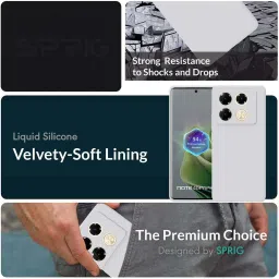Sprig Back Cover for Infinix Note 40 Pro Plus 5G (White) image 2