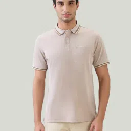 Raymond Brown Regular Fit Polo T-Shirt-picture-21