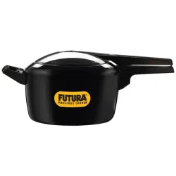 Hawkins Futura Black Aluminium Hard Anodised Inner Lid Pressure Cooker 5 L-picture-32