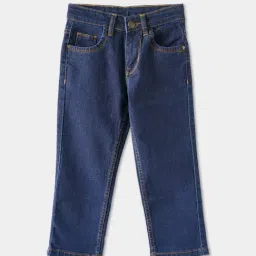 R&B Kids Dark Blue Regular Fit Jeans-picture-18