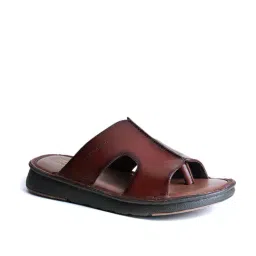Buckaroo Men's TRASSO Brown Thong Sandals image 2