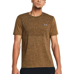 Under Armour Orange Slim Fit Sports T-Shirt-image-94
