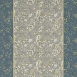 DDecor Blue Cotton 145TC Printed Bedsheet with 2 Pillow Cover image 5