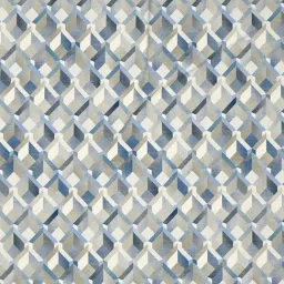 DDecor Blue Cotton 145TC Printed Bedsheet with 2 Pillow Cover image 5