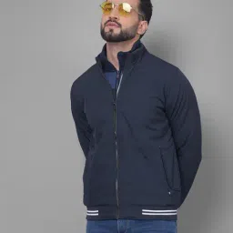 Crimsoune Club Navy Blue Slim Fit Jacket-picture-28