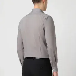 Van Heusen Grey Slim Fit Shirt image 2