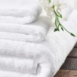 DDECOR Live Beautiful White Cotton 625 GSM Hand Towel - Set of 1-picture-30
