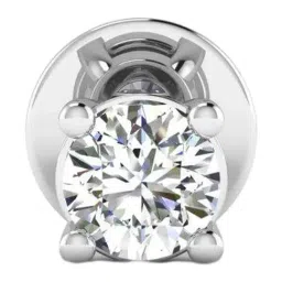 SHINE ETERNAL Lab Grown Diamond 14k (585) White Gold Earrings for Women-picture-40