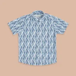 Pantaloons Junior Blue Cotton Printed Shirt-picture-29