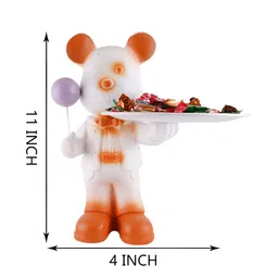 Zart White Idol Showpiece image 2