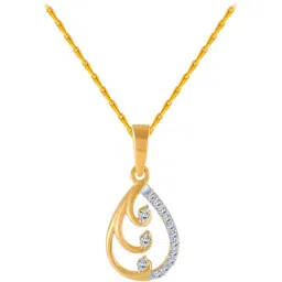 P.C. Chandra Jewellers 18 kt Gold & Diamond Pendant-picture-40