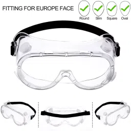Motopack Universal Eye Protection Safety Goggles MTSGR03 (Pack of 5 Pcs) image 2