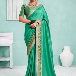 Anouk Rustic Zari Silk Blend Saree-picture-31