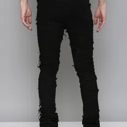 WAIMEA Men Hollywood Bootcut Highly Distressed Stretchable Jeans image 4