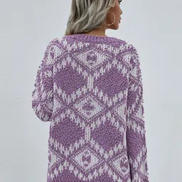 Oh Rare Women Cable Knit Pullover image 5