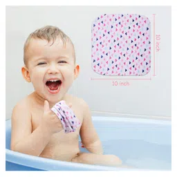 Joy Buzz 100% Cotton Towel Wash Cloth Pack of 8 - Multicolor ( Print May Vary ) image 3