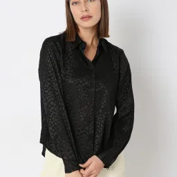 Vero Moda Black Printed Shirt image 2