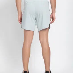 Adidas Light Green Regular Fit Printed Shorts image 2