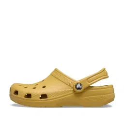 Crocs Unisex Yellow Classic Clogs image 2