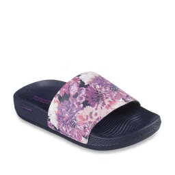 Skechers Women's HYPER SLIDE - FLORAL BLOOMS Multicolor Slides image 2