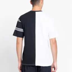 Adidas Originals Black & White Regular Fit Printed T-Shirt image 2