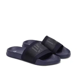 United Colors of Benetton Women's Navy Slides image 2