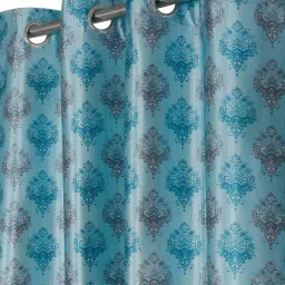 Hosta Homes Multicolor Polyester Door Curtains image 2