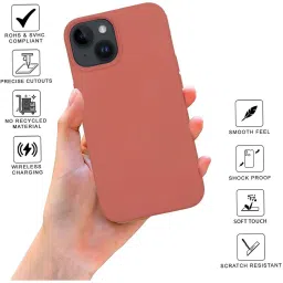 Sprig Back Cover for APPLE iPhone 13 (Red) image 2