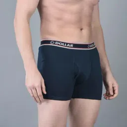 Dollar Bigboss Assorted Cotton Regular Fit Trunks - Pack Of 3 image 3