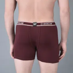 Dollar Bigboss Assorted Cotton Regular Fit Trunks - Pack Of 3 image 2