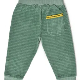 MiArcus Kids Green & Yellow Printed Joggers image 2