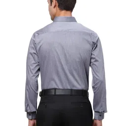 Park Avenue Grey Slim Fit Shirt image 2