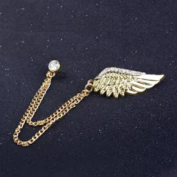 Peora Gold-Toned Plated Metal Brooch-picture-45