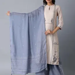 W Light Blue Dupatta-picture-23