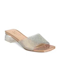 Call It Spring Women's Rose Gold Casual Sandals image 2