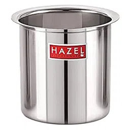 HAZEL Steel Milk Pot, Stainless Steel Milk Boiling Vessel Gunj for Kitchen, 1050 ml image 2