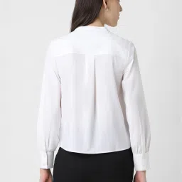 Van Heusen White Regular Fit Shirt image 2