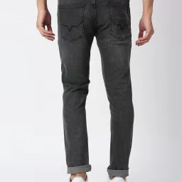 Pepe Jeans VAPOUR Grey Lightly Washed Tapered Fit Jeans image 2