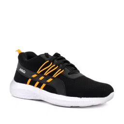 Khadim Men's Pro Black Running Shoes image 2