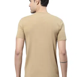 Vimal Jonney Light Brown Regular Fit Printed T-Shirt image 2