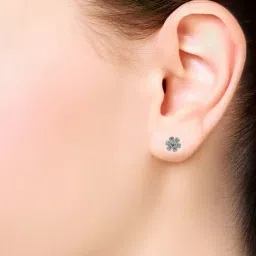 The Real Effect London 800 Silver Earrings for Women image 2