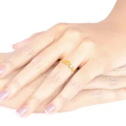 Malabar Gold and Diamonds 22k Hallmarked Yellow Gold Ring for Women image 2