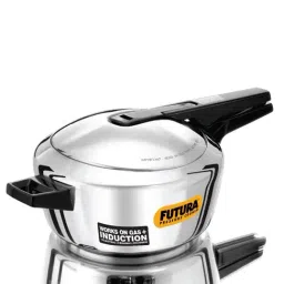 Hawkins Futura Silver Stainless Steel Inner Lid Pressure Cooker 4 L-image-80