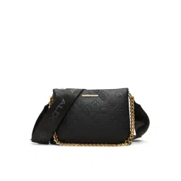 Aldo ETYSEAN Womens Black Cross Body Sling Bag With Detachable Strap & Chain-picture-37