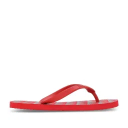Puma Men's Monk V2 High Risk Red Flip Flops image 2